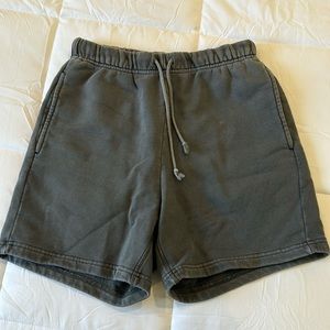 Navy Elwood Sweatpants Shorts